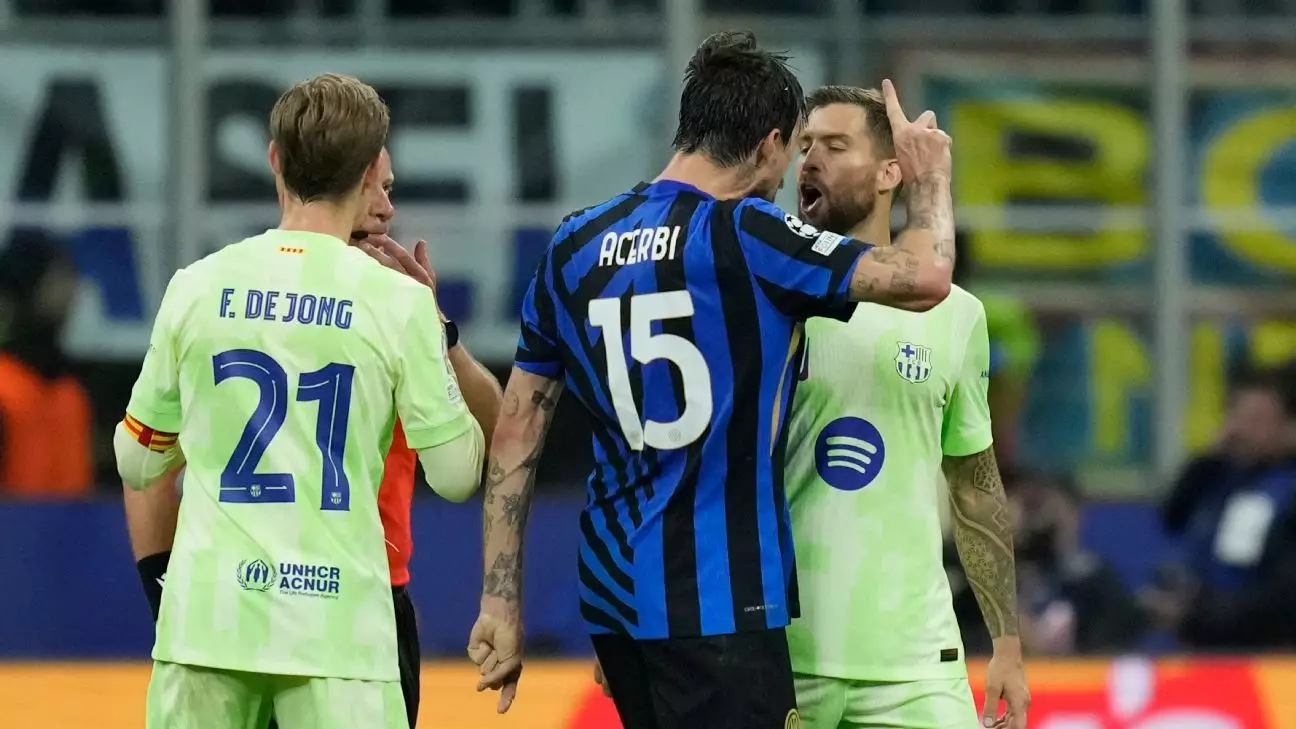 Intense Rivalry Ignites: The Controversial Clash in the Champions League Semifinal