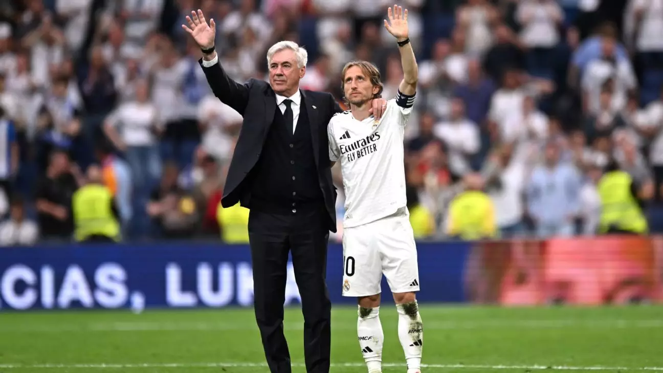 A Heartfelt Farewell: Ancelotti and Modrić Bid Adieu to Real Madrid
