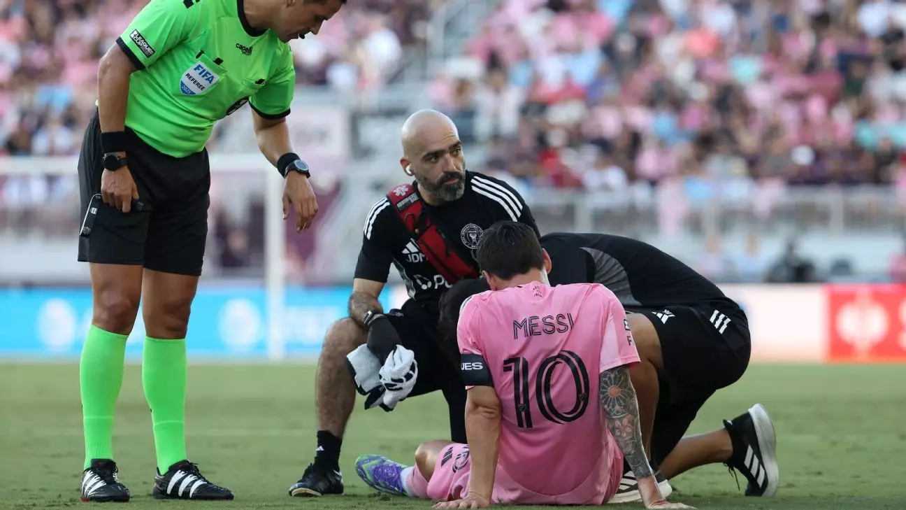 Messi’s Hamstring Setback Highlights Vulnerability Despite Glorious Career