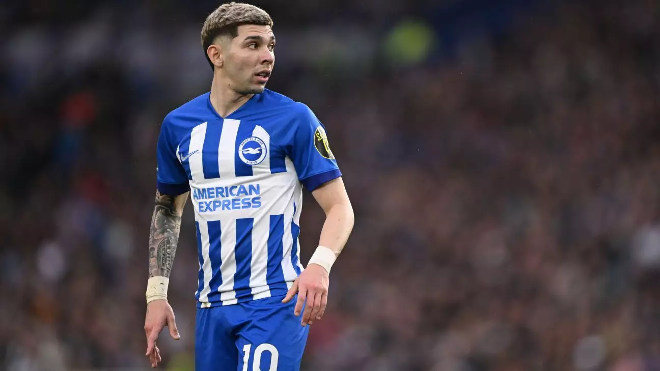 Brighton’s Rising Star: The Promising Future of Julio Enciso Amid Elite Club Interests